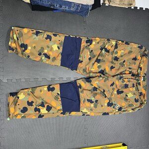 LRG Lifted Research Group XL Camo Cargo Pants Mesh Lined Outdoor Tactical